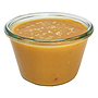 Bio Gebundene Karotten-Kokos Suppe